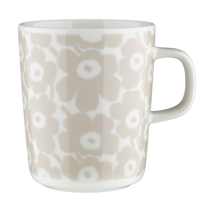 Pikkuinen Unikko mugg 25 cl - White-straw - Marimekko