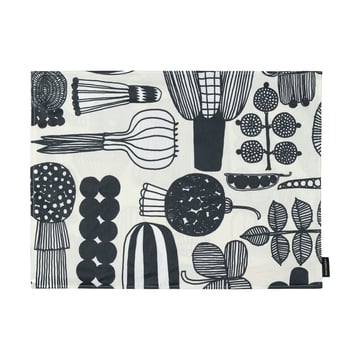 Marimekko Puutarhurin parhaat bordstablett 31×42 cm White-black-orange