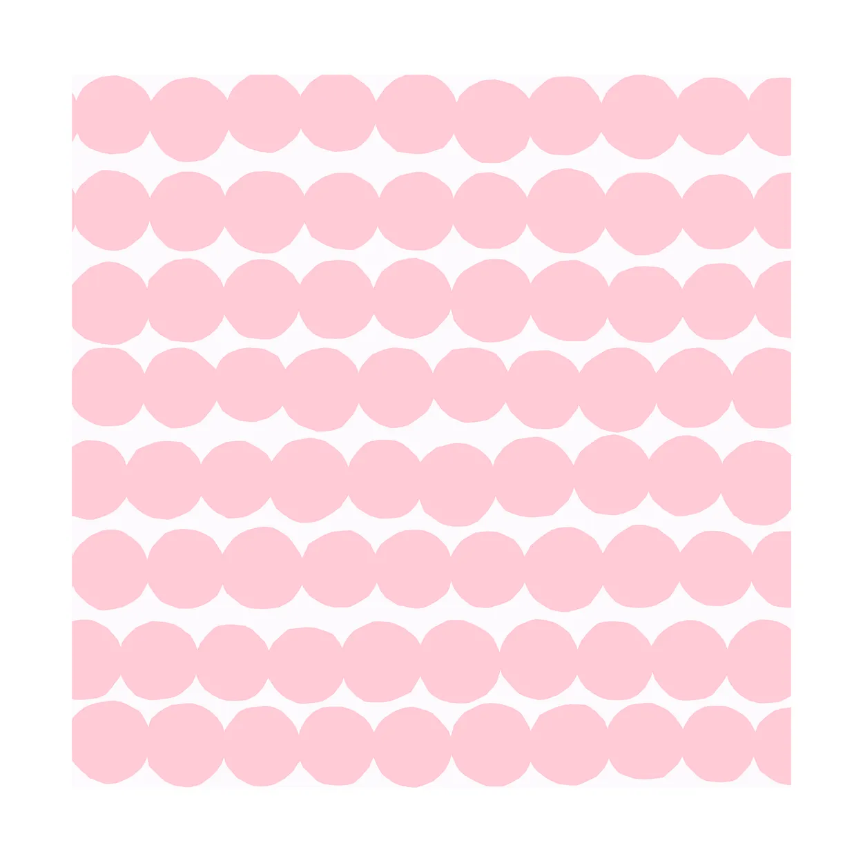 Marimekko Räsymatto servett 33×33 cm 20-pack Light Pink