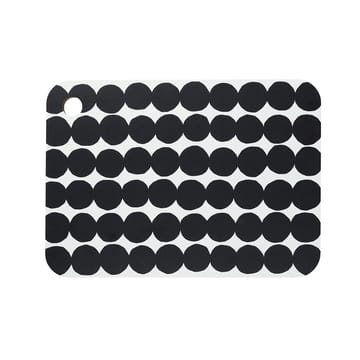 Räsymatto skärbräda - svart-vit - Marimekko
