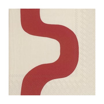 Marimekko Seireeni servett 33×33 cm 20-pack Red