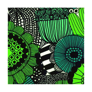 Marimekko Siirtolapuutarha servett 33×33 cm 20-pack Grön