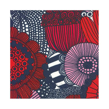 Marimekko Siirtolapuutarha servett 33×33 cm 20-pack Rosa