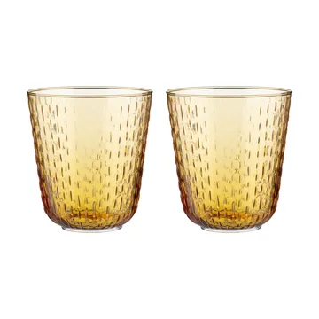 Marimekko Syksy tumbler glas 36 cl 2-pack Beige
