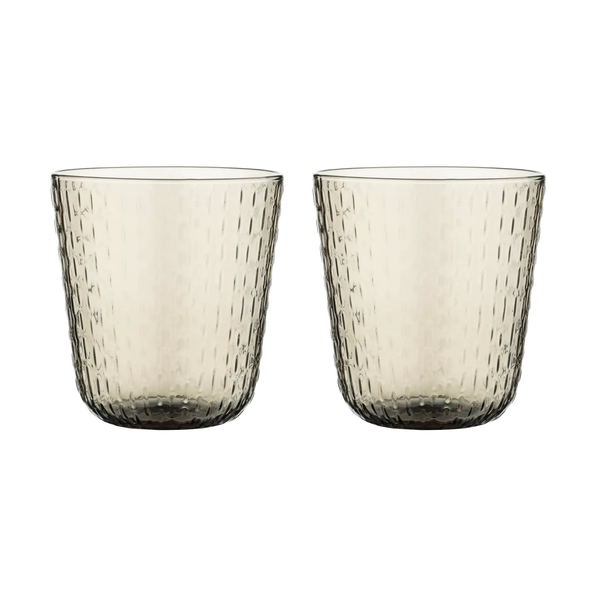 Syksy tumbler glas 36 cl 2-pack, Brown Marimekko