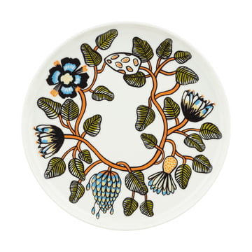 Marimekko Tiara tallrik Ø25 cm White warm orange green
