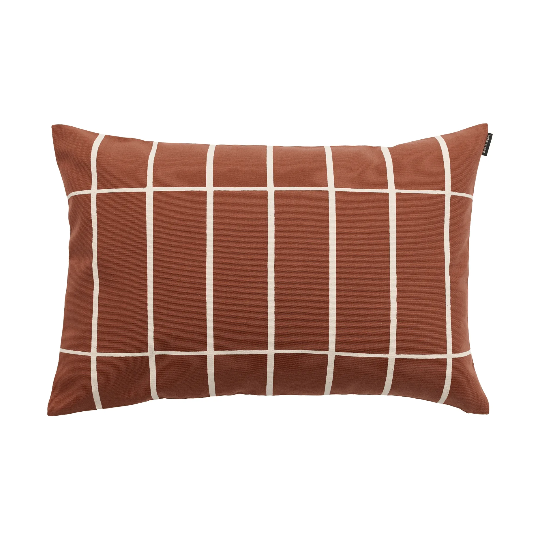Tiiliskivi kuddfodral 40x60 cm, Off white-chestnut Marimekko