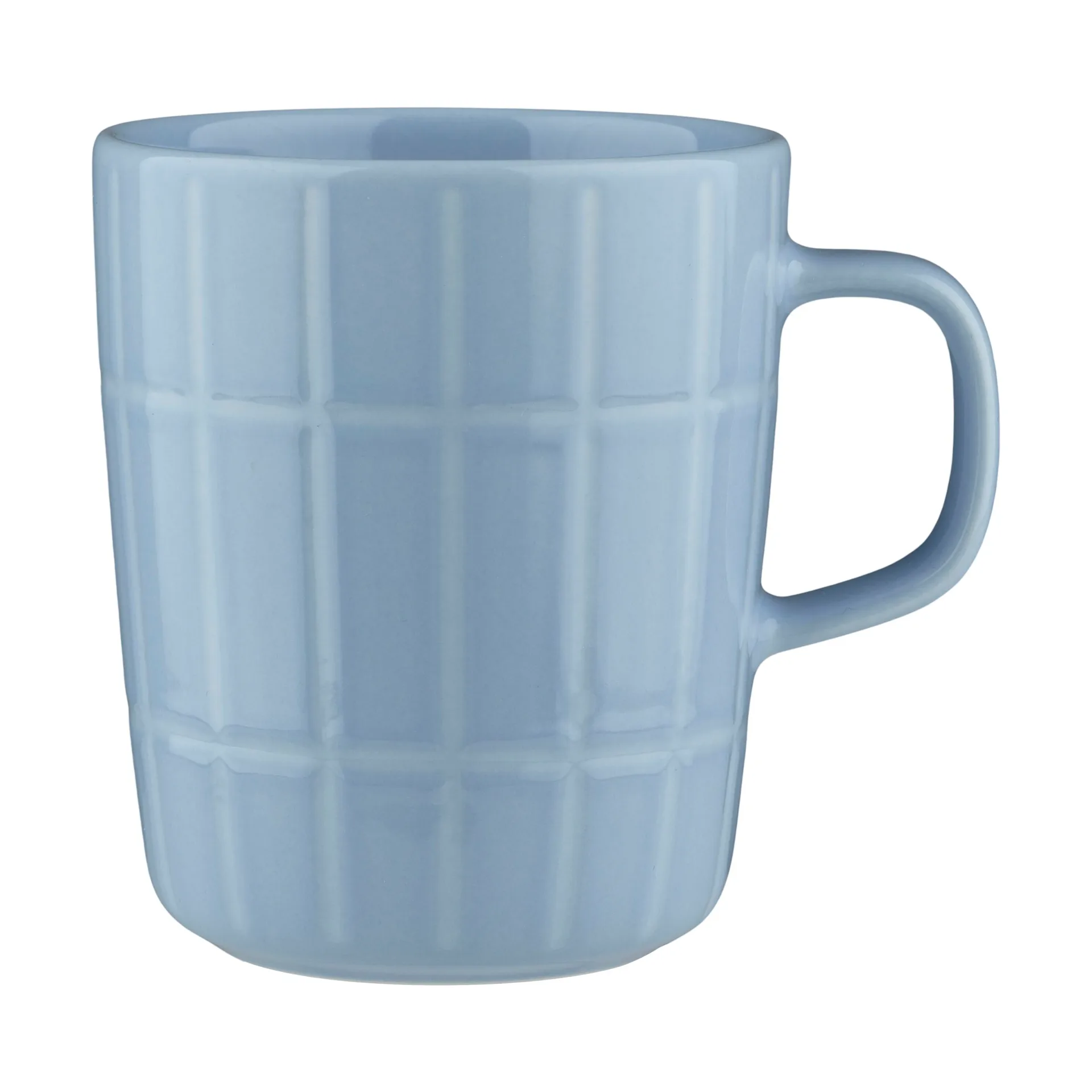 Tiiliskivi mugg 25 cl, Light blue-off white Marimekko