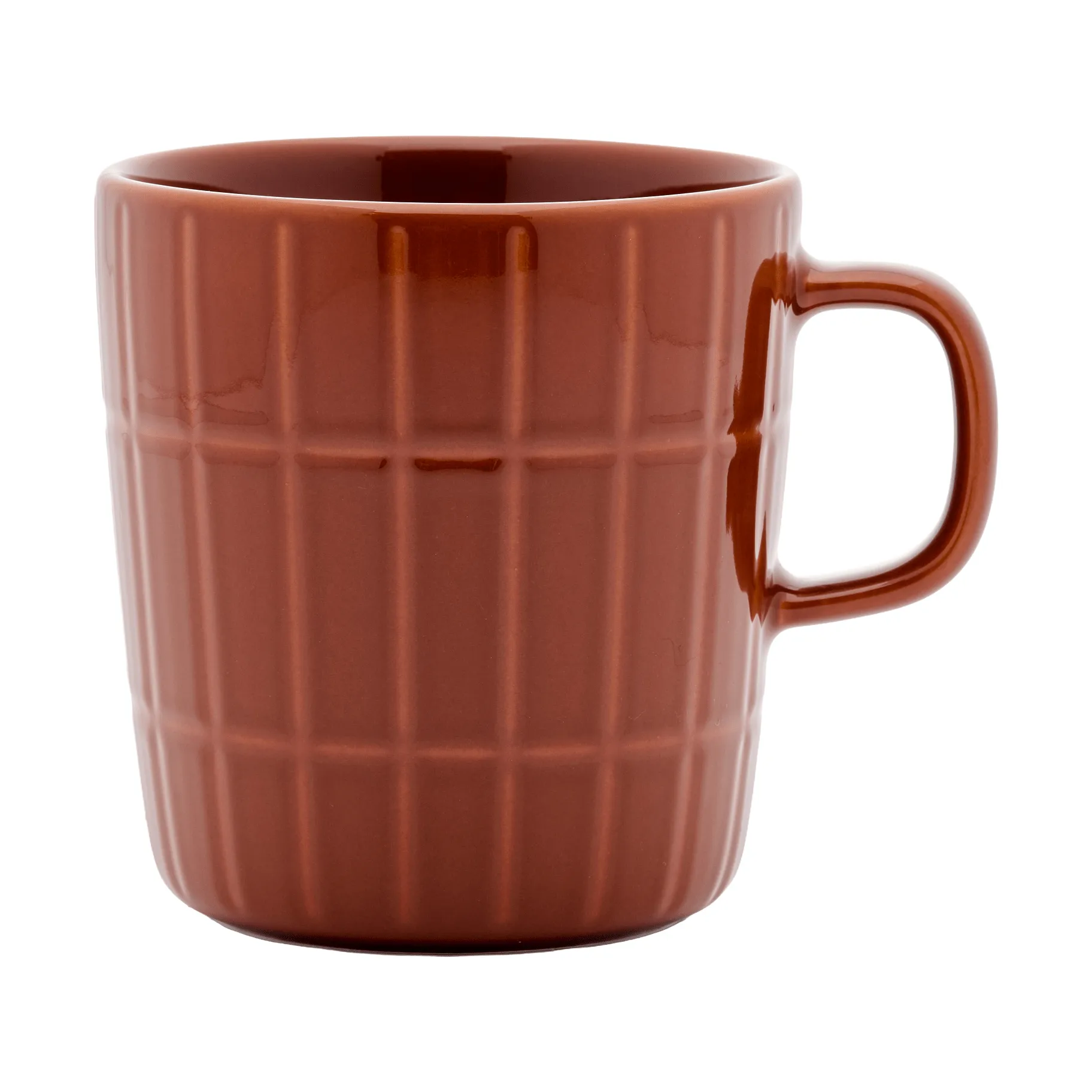 Marimekko Tiiliskivi mugg 40 cl Chestnut