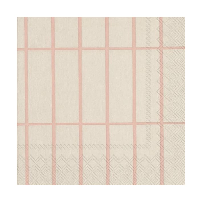 Tiiliskivi servett 33x33 cm 20-pack, Linen-rose Marimekko