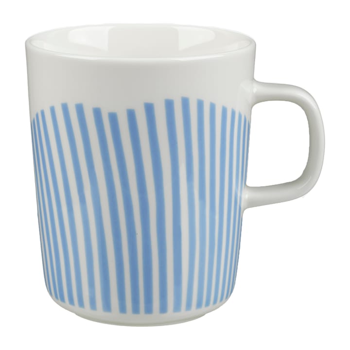 Uimari mugg 25 cl, Blå-vit Marimekko