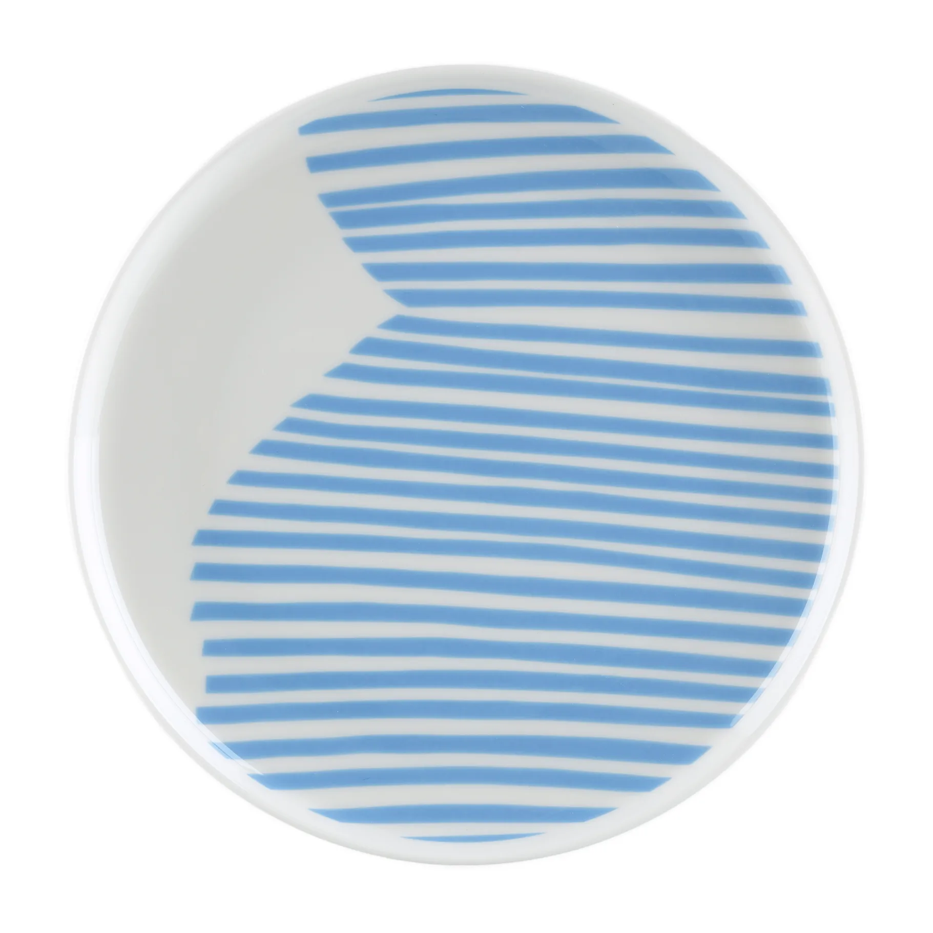 Uimari tallrik Ø20 cm, Blå-vit Marimekko