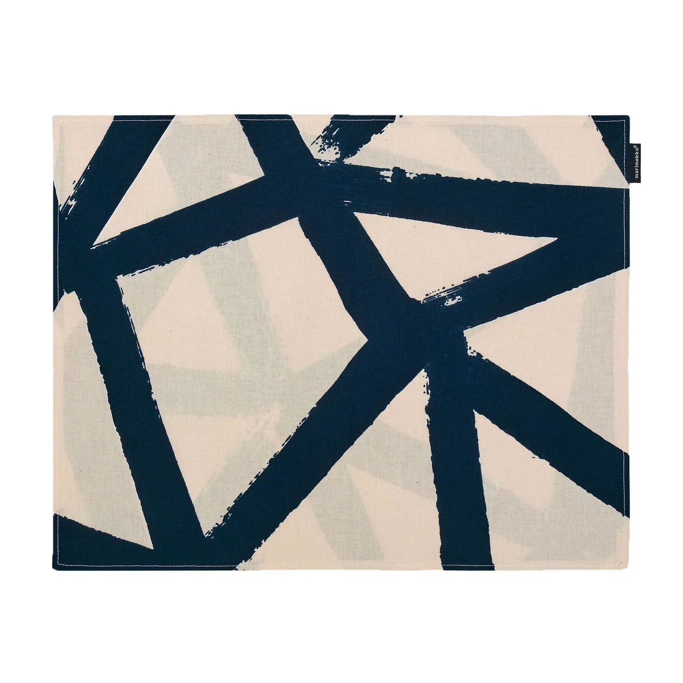 Ukkospilvi bordstablett 31x42 cm, Peach-dark blue Marimekko