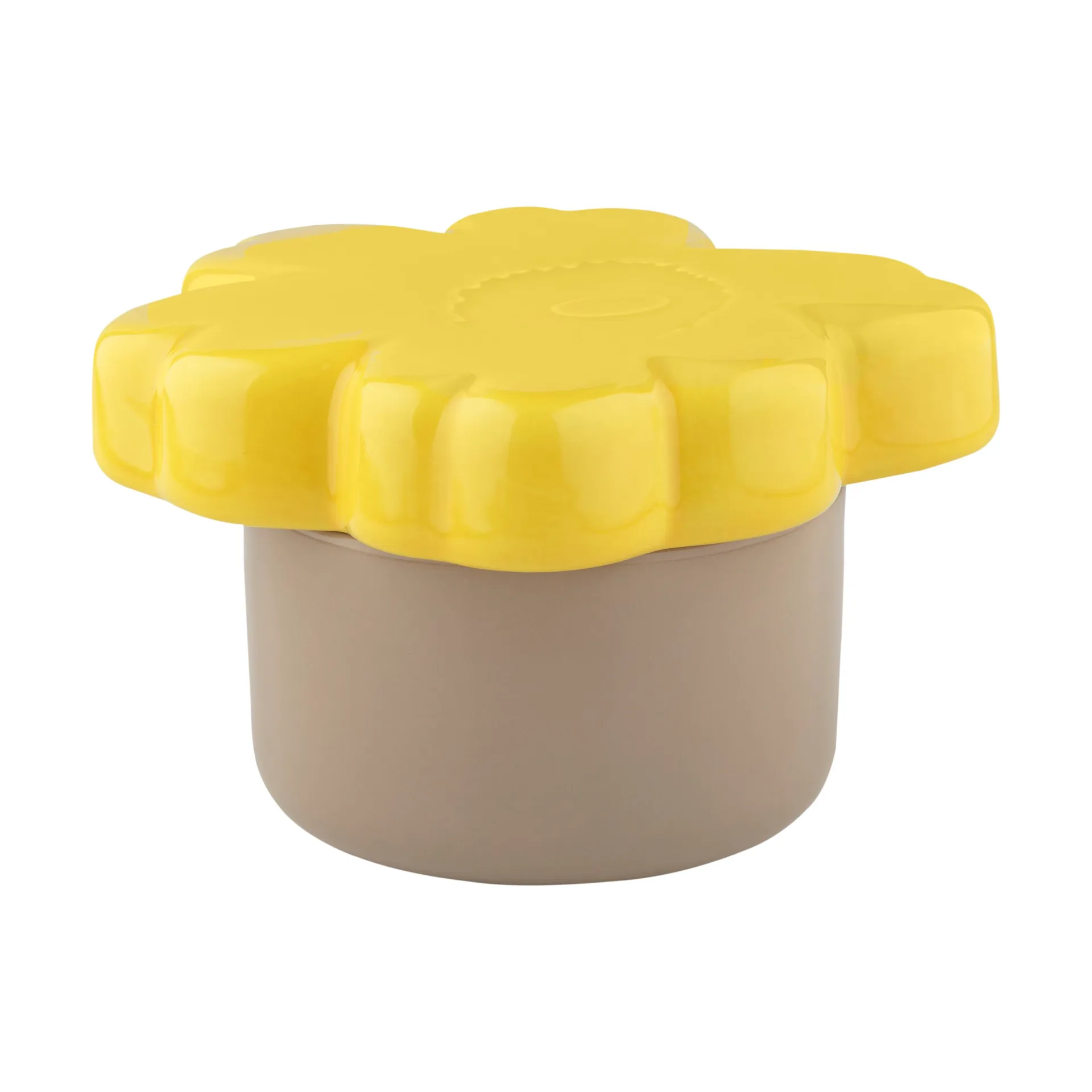 Unikko 60-årsjubileum burk Ø19x11 cm, Terra-spring yellow Marimekko