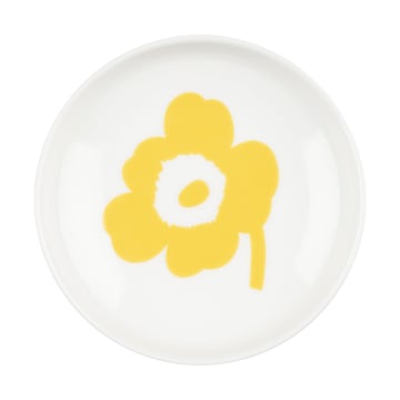 Marimekko Unikko fat Ø8,5 cm White-spring yellow