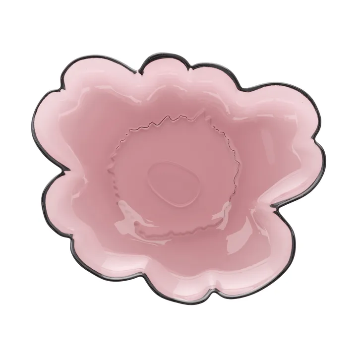 Unikko glastallrik 20 cm - Heather - Marimekko