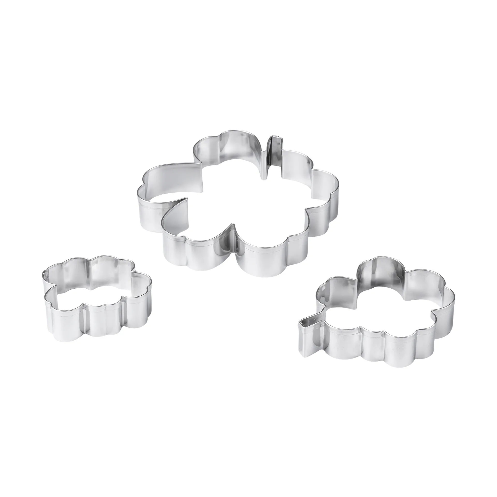 Unikko kakutstickare, Stainless steel, 3 delar Marimekko