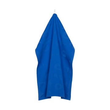 Marimekko Unikko kökshandduk 47×70 cm Dark blue-blue
