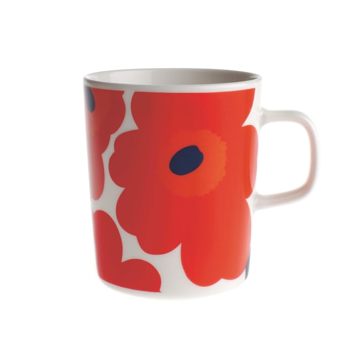 Unikko mugg 25 cl, Röd-vit Marimekko