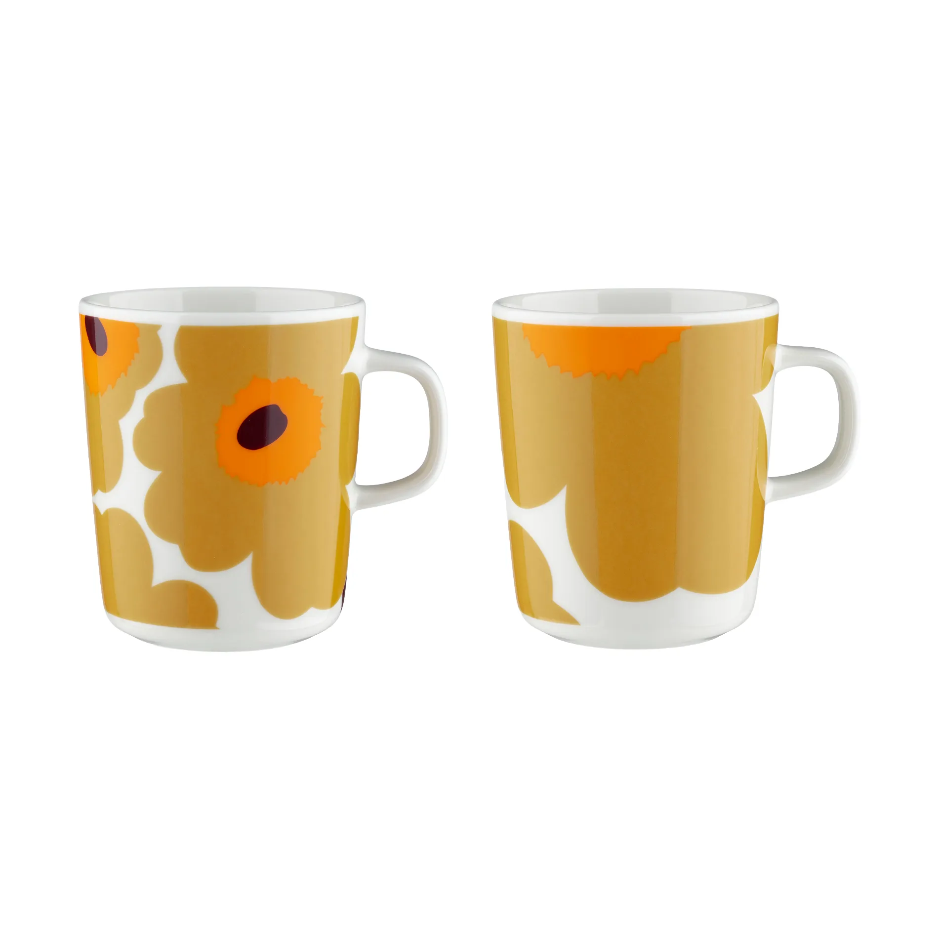 Unikko mugg 2,5 dl 2-pack, Vit Marimekko