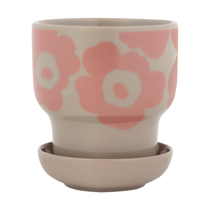 Unikko örtkruka 9,5 cm, Terra-powder Marimekko