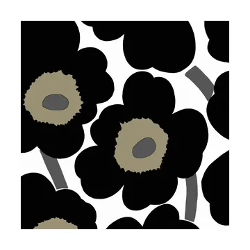 Marimekko Unikko servett 33×33 cm 20-pack Black-White