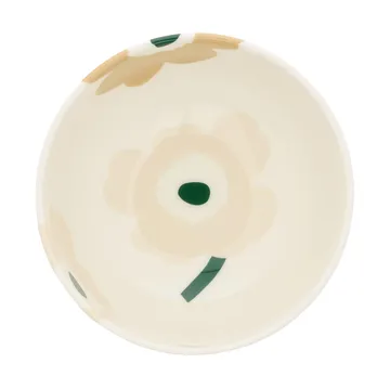 Unikko skål 3 dl - Beige-white-light sand-dark green - Marimekko