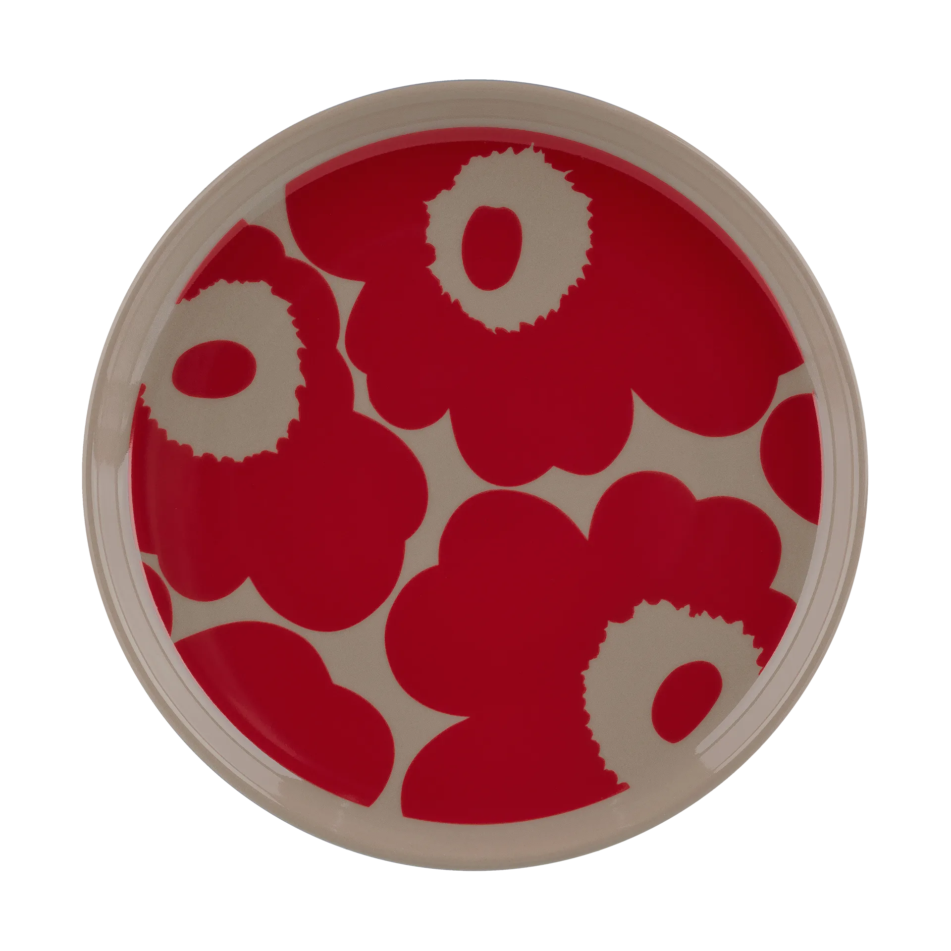 Unikko tallrik Ø13,5 cm, Terra-red Marimekko