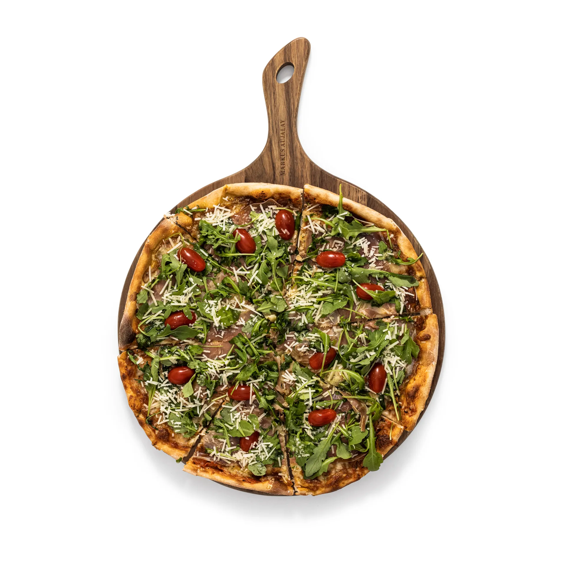 Markus runda bräda serveringsbricka 35x48 cm, Akacia Markus Aujalay