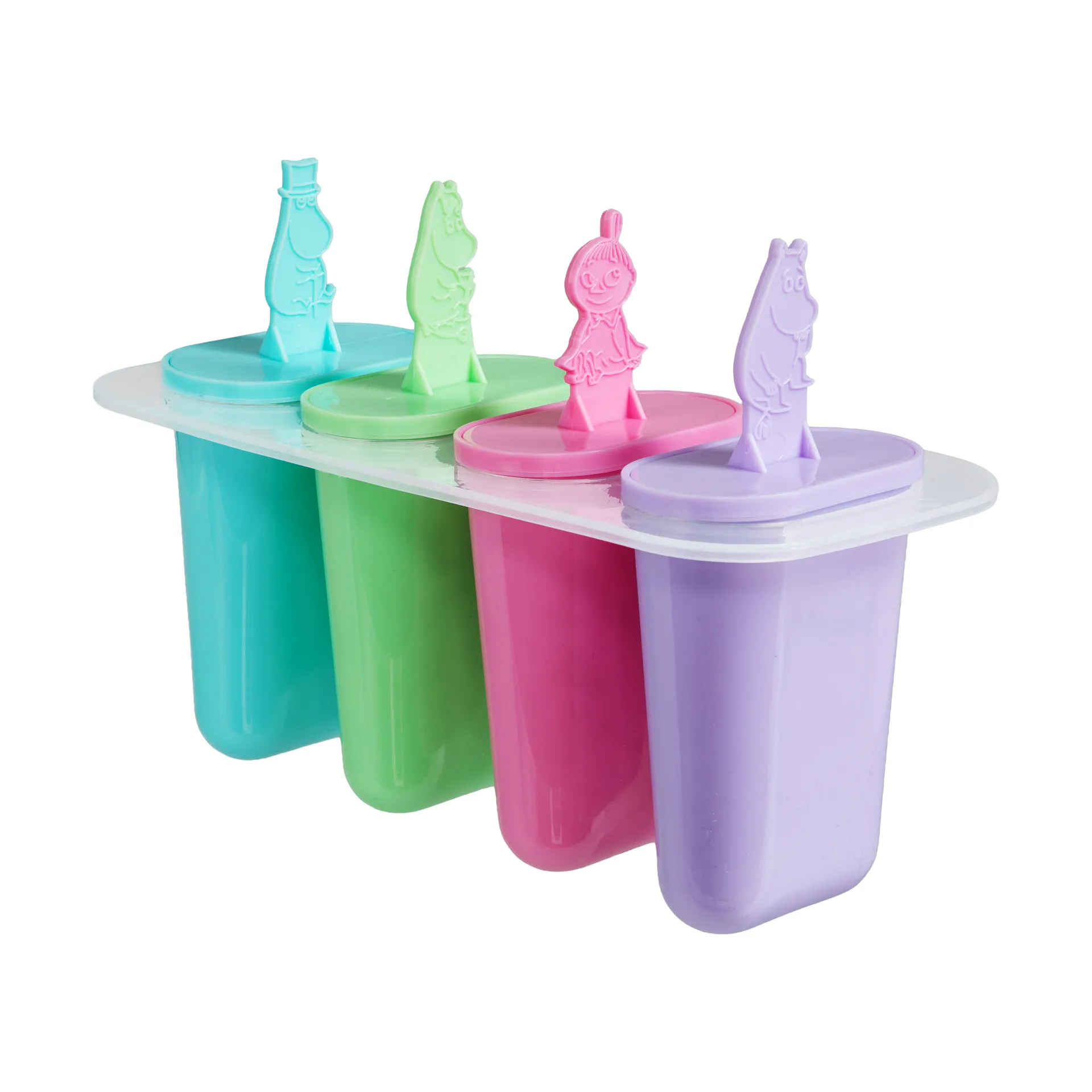 Mumin iskglassform 4 delar, Läskis, 8,5x24 cm Martinex