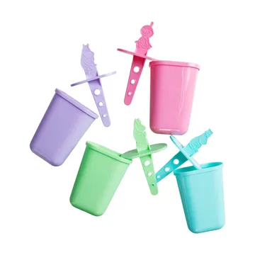 Mumin iskglassform 4 delar - Läskis, 8,5x24 cm - Martinex