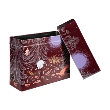 Mumin urskog filterburk - Röd, 15,5x16 cm - Martinex