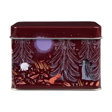 Mumin urskog teburk - Röd, 15x9,5 cm - Martinex