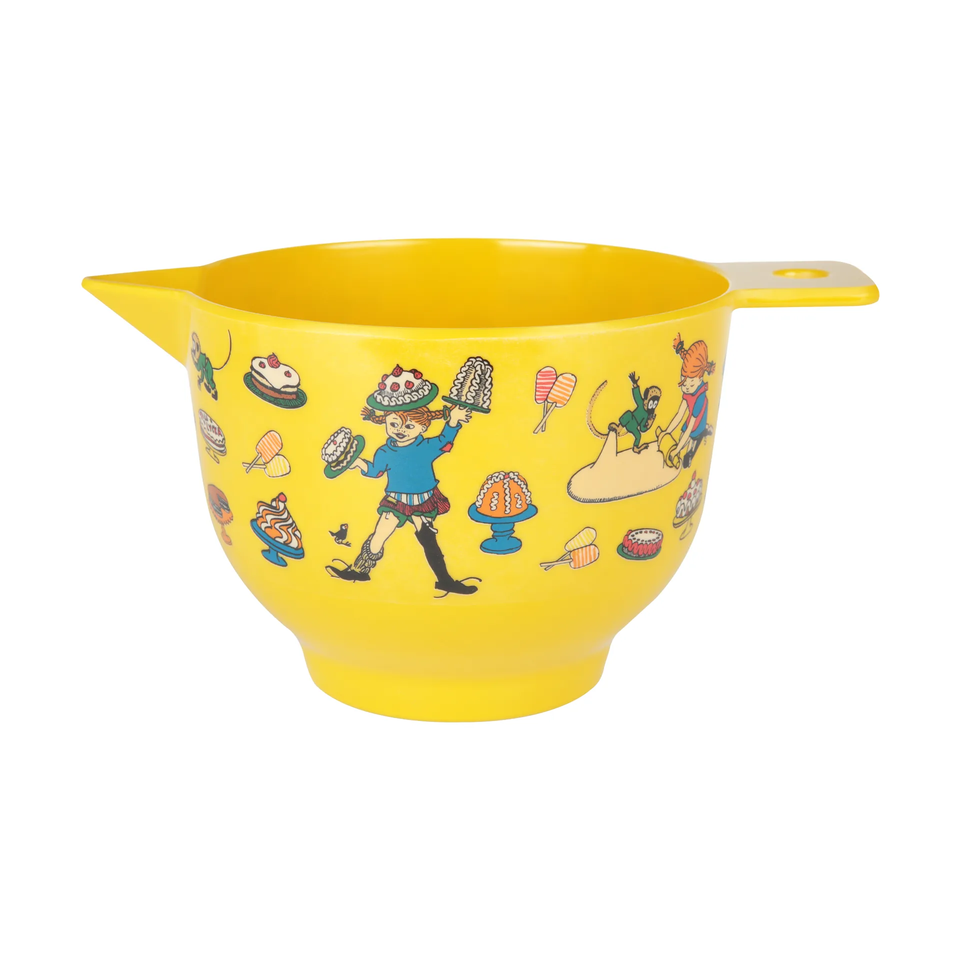 Pippi bakar bakskål 1,5 l, Gul, M Martinex