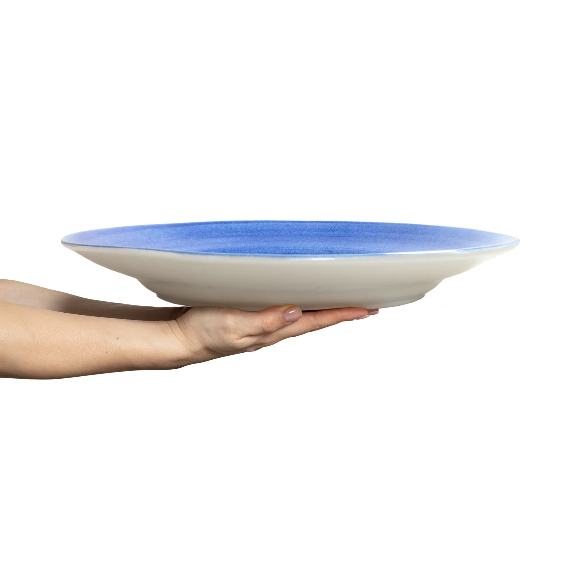 Basic serveringsfat Ø41 cm, Ljusblå Mateus