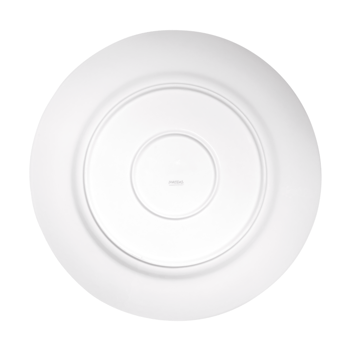 Basic serveringsfat Ø41 cm, Vit Mateus