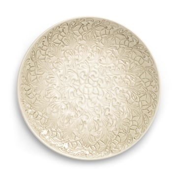 Läs mer om Mateus Lace fat 34 cm Sand