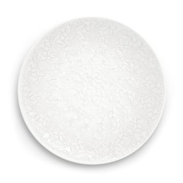 Läs mer om Mateus Lace fat 34 cm Vit