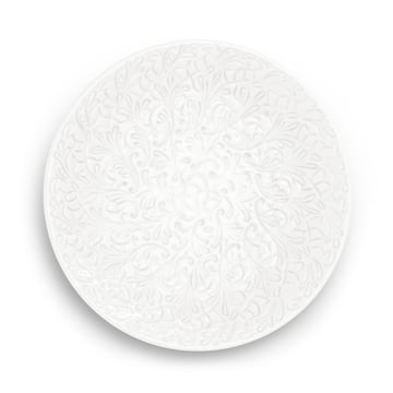 Läs mer om Mateus Lace tallrik 20 cm Vit