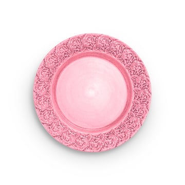 Läs mer om Mateus Lace tallrik 25 cm Rosa