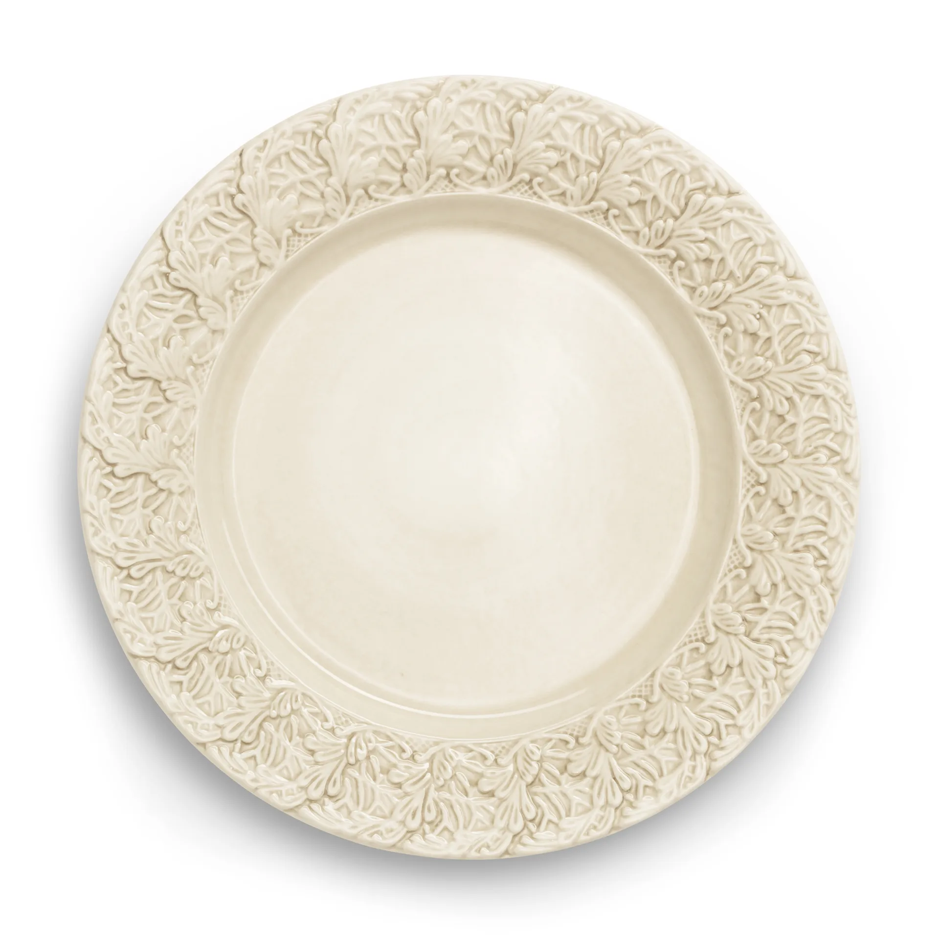 Lace tallrik 25 cm, Sand Mateus