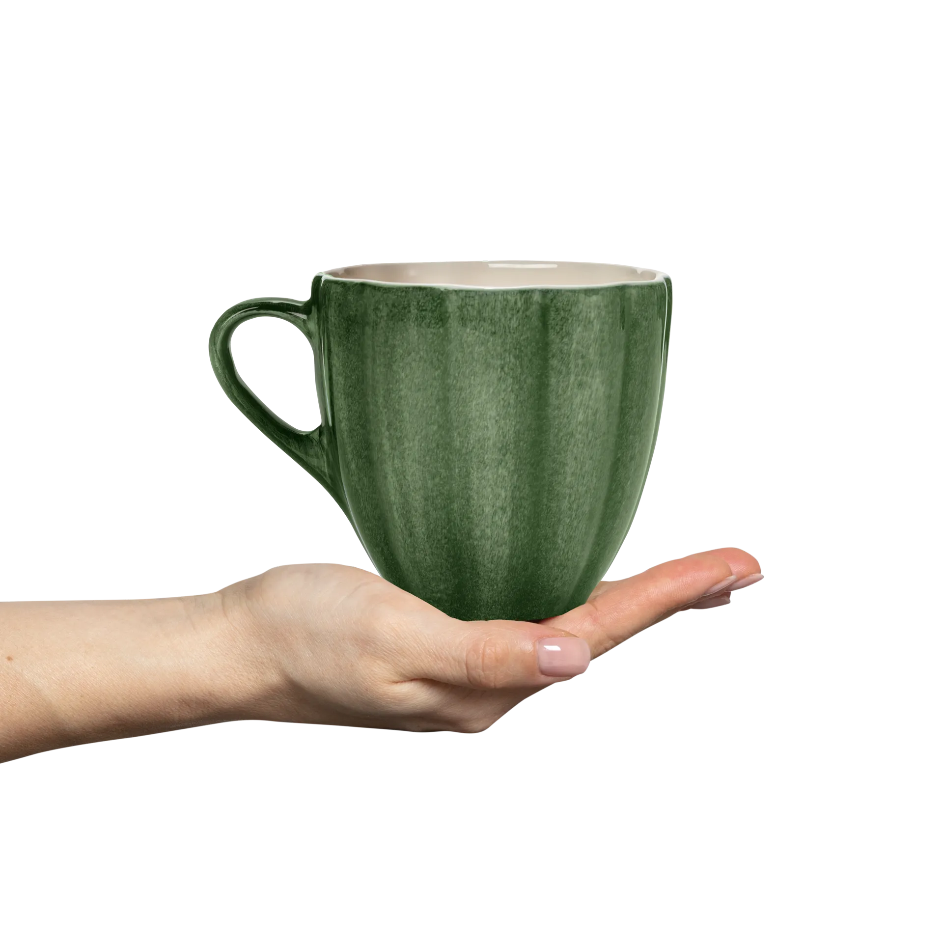 Oyster mugg 60 cl, Forest green Mateus