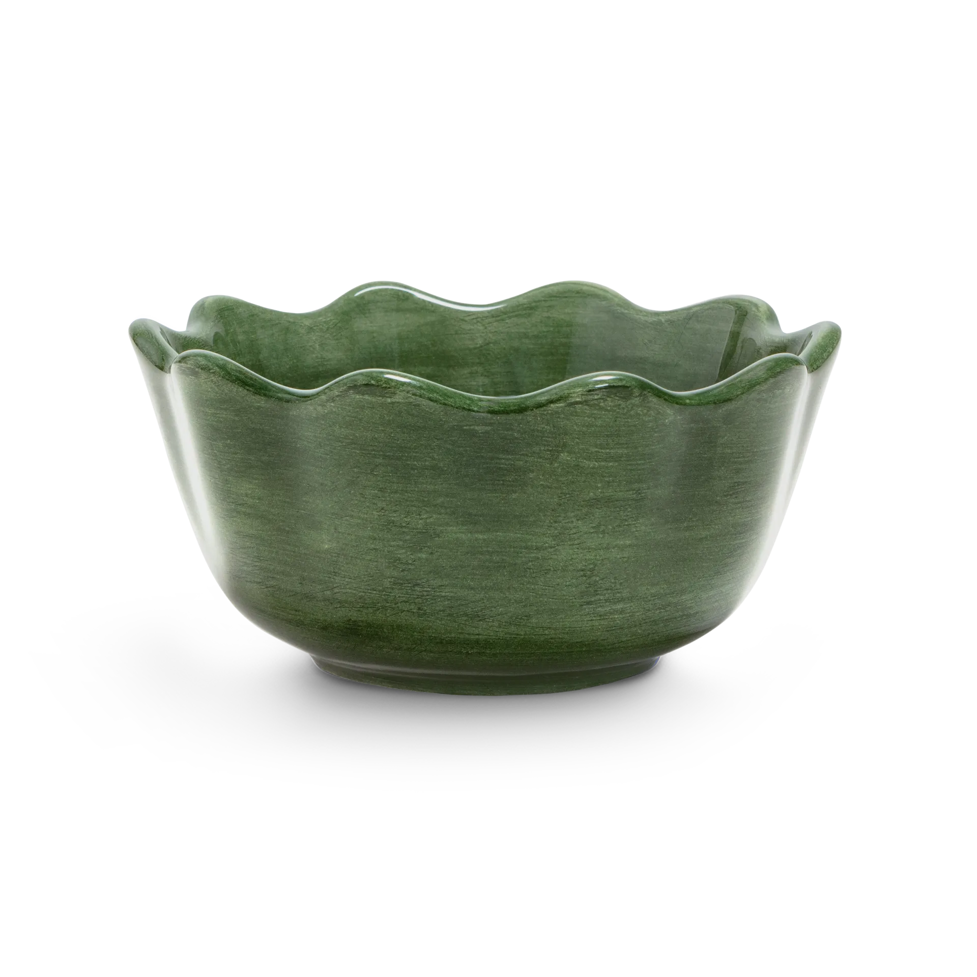 Oyster skål Ø13 cm, Forest green Mateus