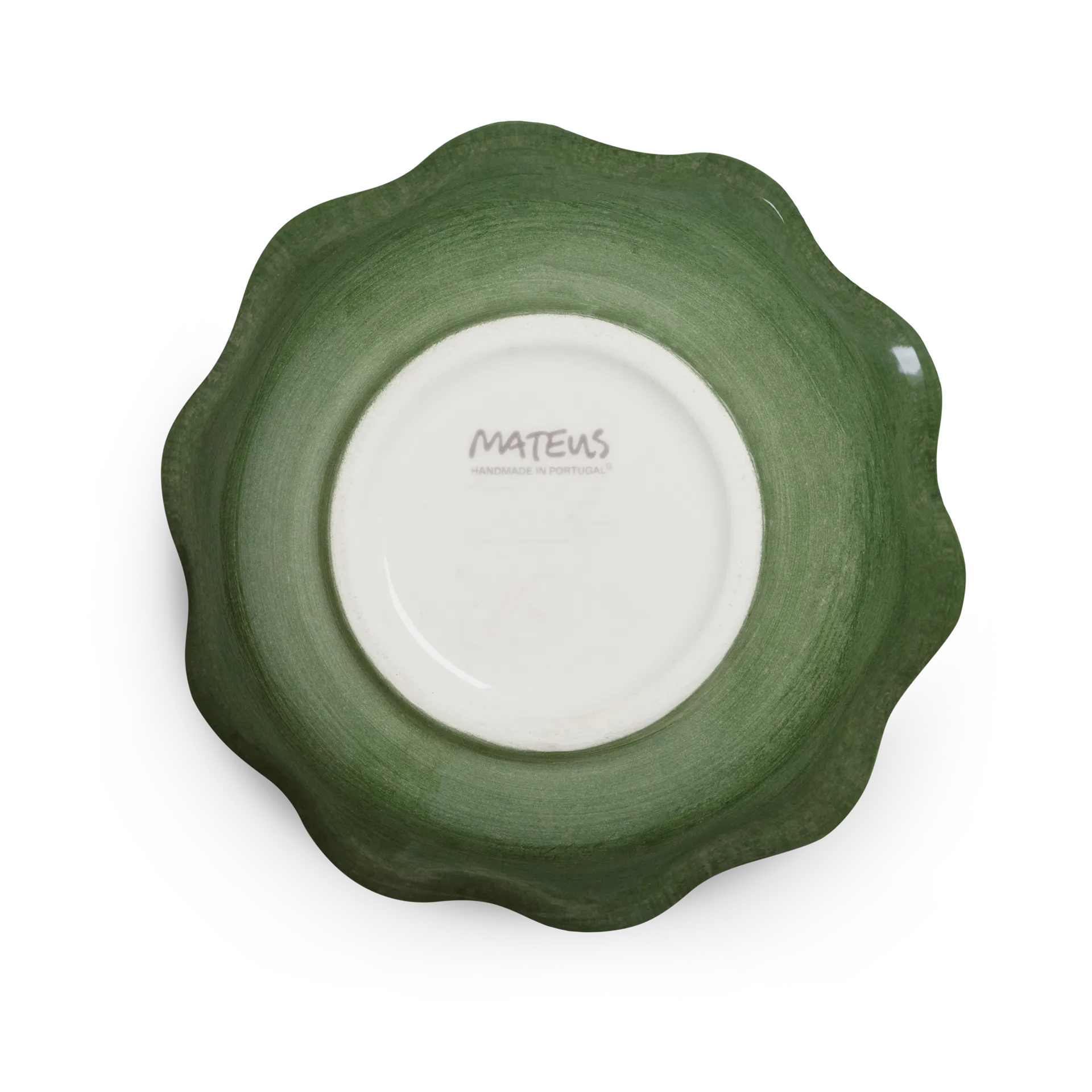 Oyster skål Ø13 cm, Forest green Mateus