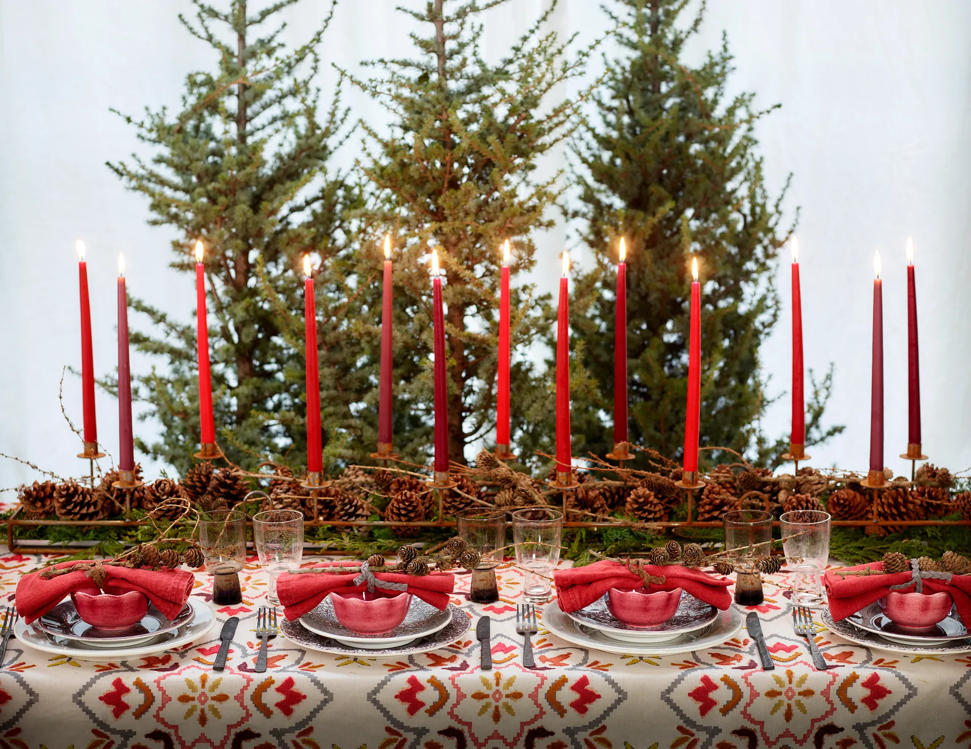 Oyster skål Ø13 cm, Röd Mateus