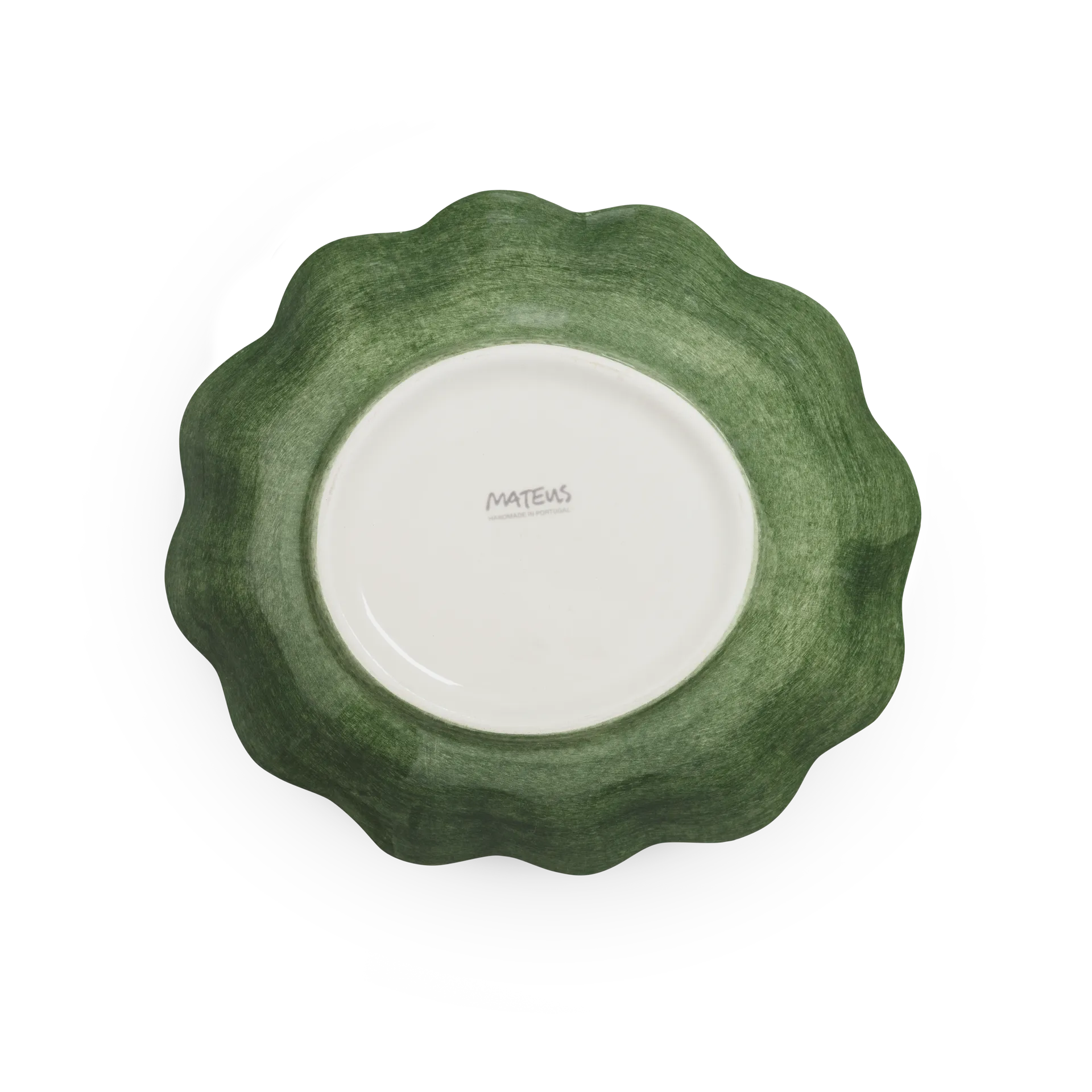 Oyster skål 16x18 cm, Forest green Mateus