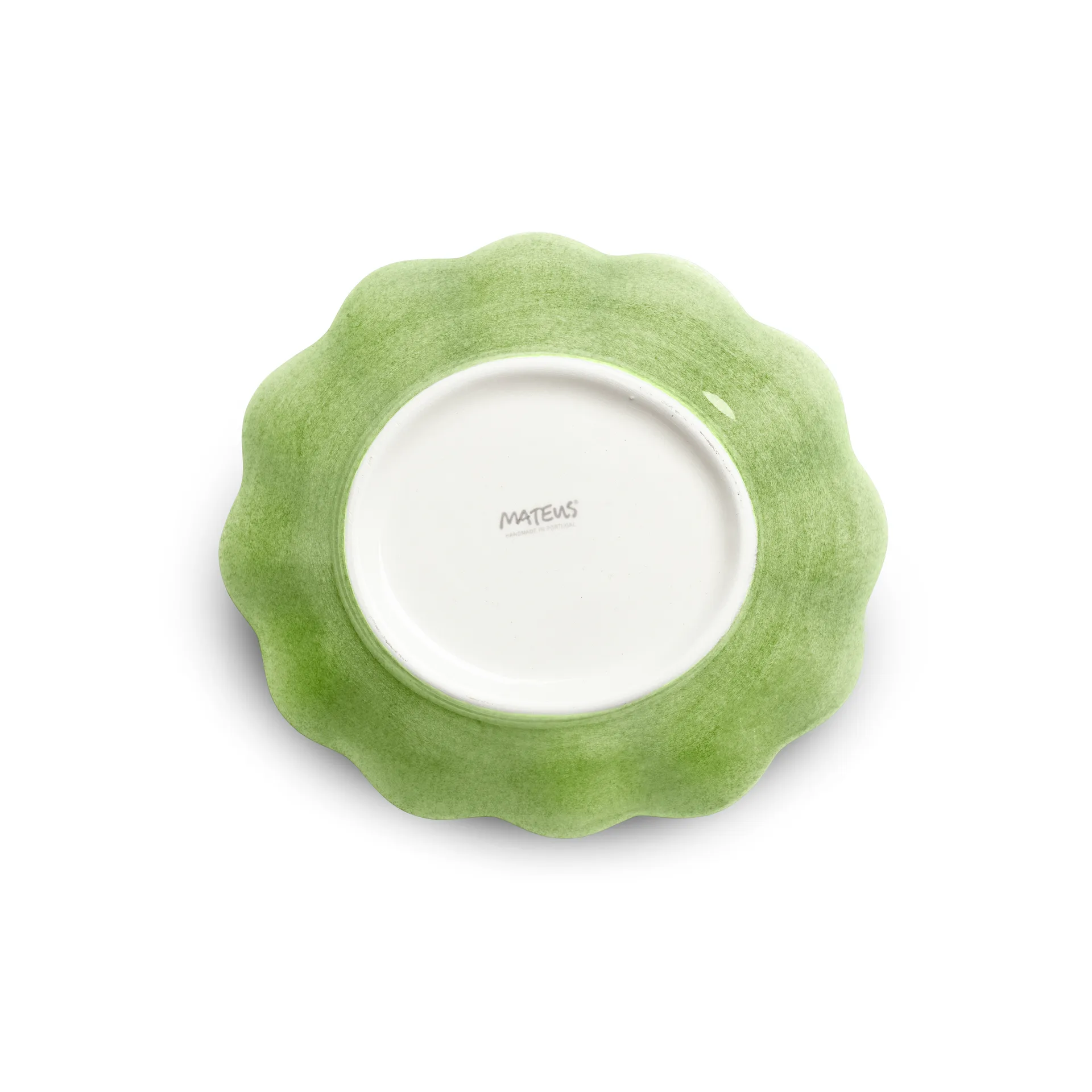 Oyster skål 16x18 cm, Grön Mateus