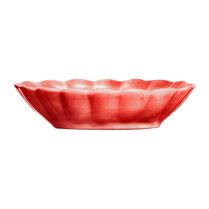 Oyster skål 18x23 cm, Röd-Limited Edition Mateus