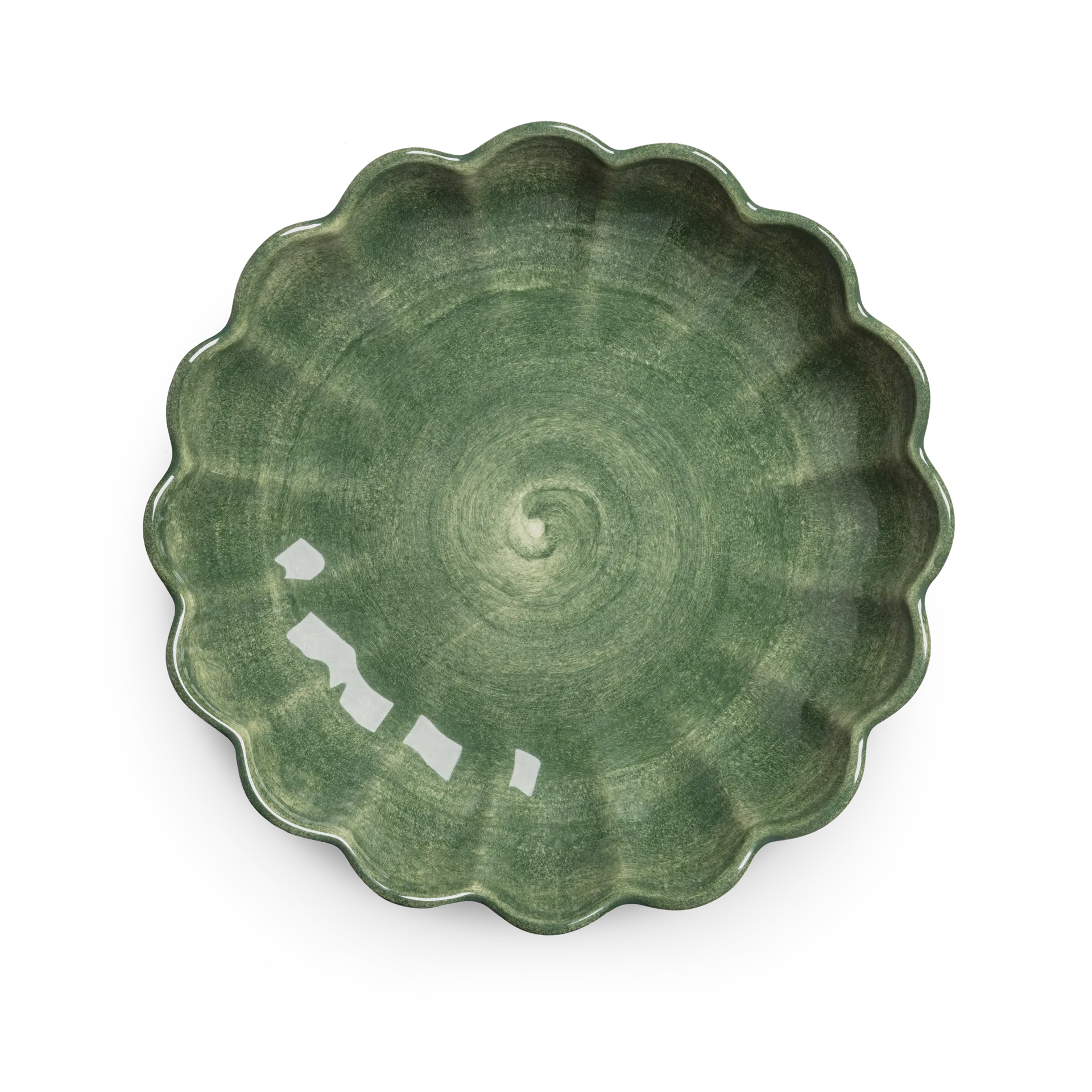 Oyster skål Ø24 cm, Forest green Mateus