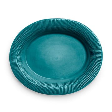 Läs mer om Mateus Stripes fat 30x35 cm Ocean